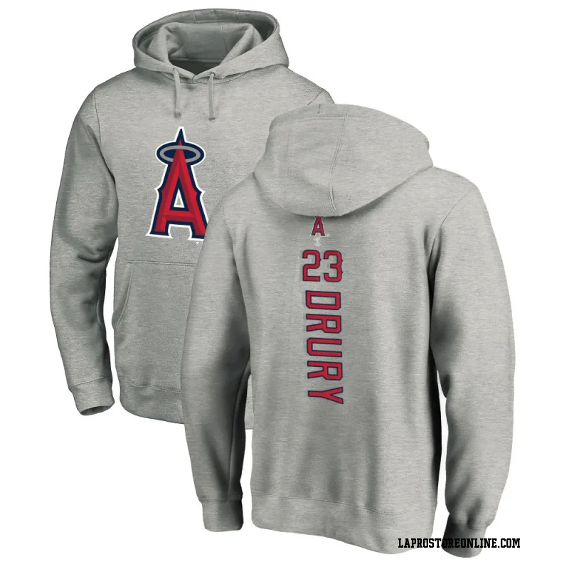 Women's Chase Silseth Los Angeles Angels Backer Slim Fit T-Shirt - Ash